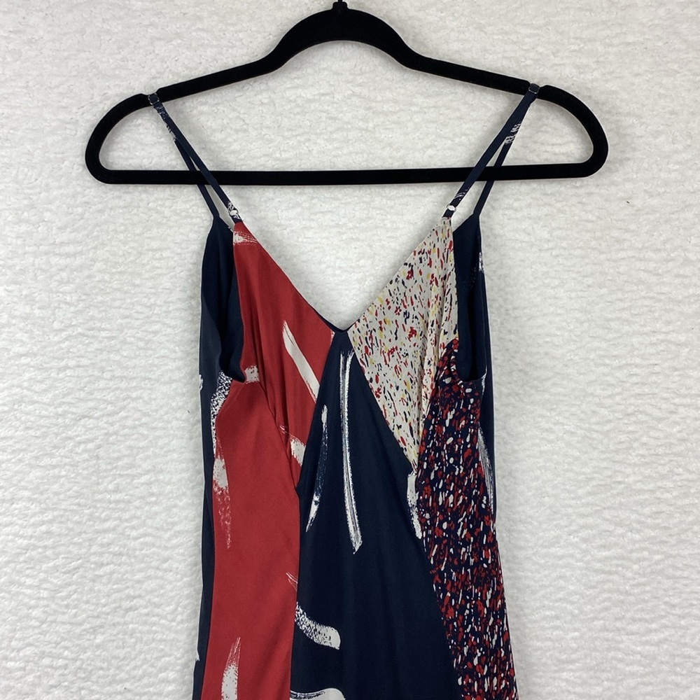 Joie Braewin Silk Popover Maxi Dress, Size Large. - Picture 5 of 11